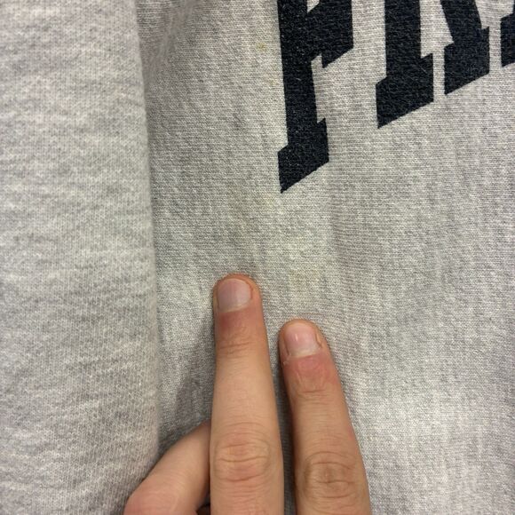 Vintage Franciscan University Sweatshirt Mens M Gray Champion Reverse Weave - Picture 2 of 6